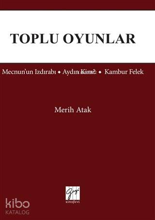 Toplu Oyunlar | Merih Atak | Gazi Kitabevi