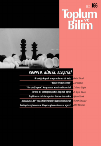 Toplum ve Bilim | Kolektif | İletişim Yayınları