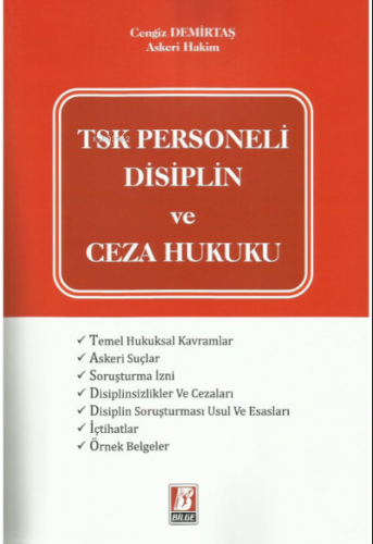 TSK Personeli Disiplin ve Ceza Hukuku | Cengiz Demirtaş | Bilge Yayıne