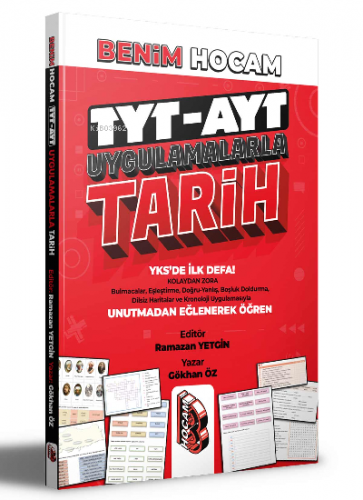 TYT - AYT Uygulamalarla Tarih | Ramazan Yetgin | Benim Hocam Yayınları