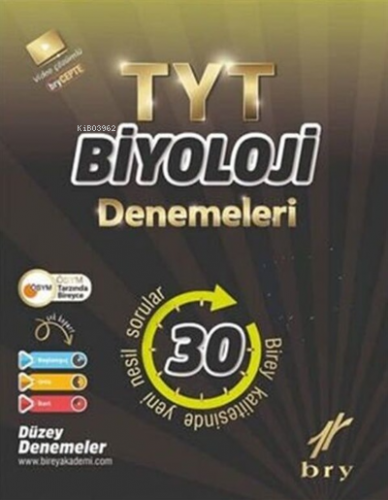 TYT - Branş Denemeleri - Biyoloji (30 lu) | Kolektif | Birey Yayıncılı