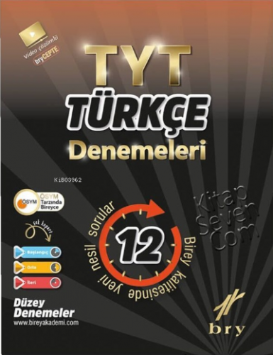 TYT - Branş Denemeleri - Türkçe (12 li) | Kolektif | Birey Yayıncılık