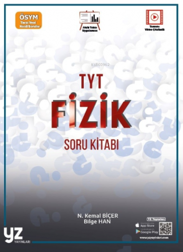 Tyt Fizik Soru Kitabı | N.Kemal Biçer | YZ Yayınları