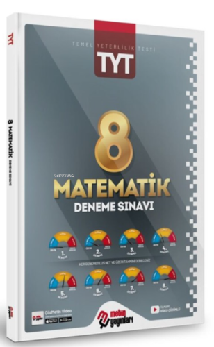 TYT Matematik 8'li Deneme | Kolektif | Metin Yayıncılık