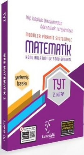 TYT Matematik Konu Anlatımı ve Soru Bankası 2. Kitap | Kolektif | Kare