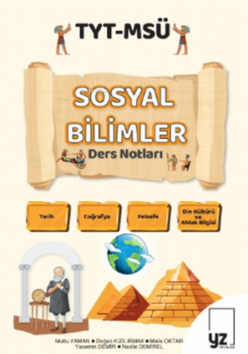 TYT - MSÜ Sosyal Bilimler Ders Notları | Kolektif | YZ Yayınları