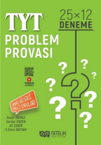 TYT Problem Provası 25X12 Deneme | Sinan Yılmaz | Nitelik Yayınları