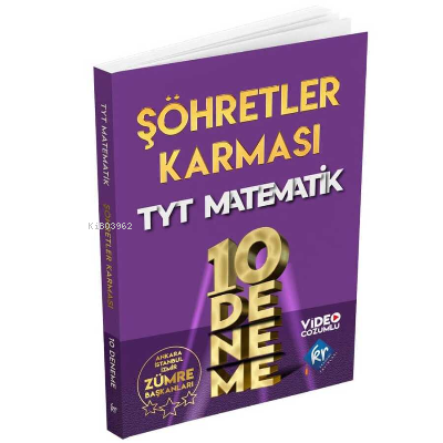 TYT Şöhretler Karması Matematik 10 Deneme | Kolektif | KR Akademi