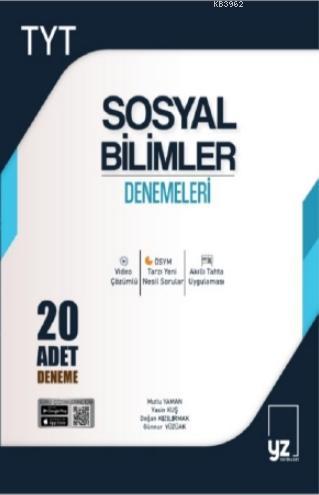 TYT Sosyal Bilimler 20 Deneme | Mutlu Yaman | YZ Yayınları