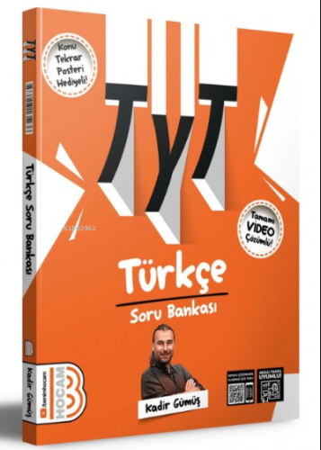 TYT Türkçe Tamamı Video Çözümlü Soru Bankası | Kadir Gümüş | Benim Hoc