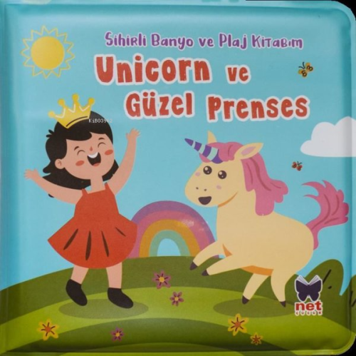 Unicorn ve Güzel Prenses - Sihirli Banyo ve Plaj Kitabım | Ömer Canbir