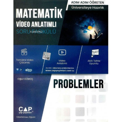 Üniv. Haz Matematik Ka-Sb Problemler - 2022 | Kolektif | Çap Yayınları