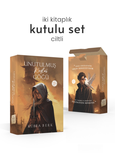 Unutulmuş Kuşlar Göğü İki Kitaplık Set (Ciltli) | Kübra Berk | Ephesus