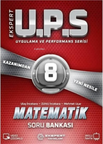 Ups Matematik Soru Bankası 8.Sınıf | Kolektif | Ekspert Yayınları