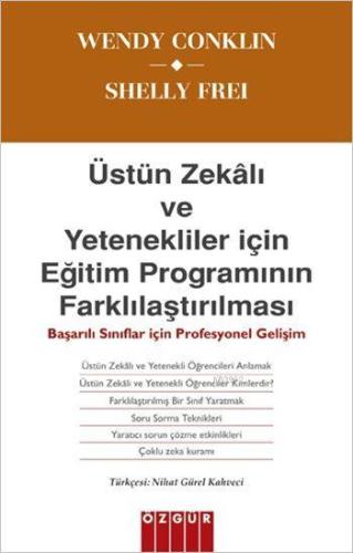 Üstün Zekalı ve Yetenekliler için Eğitim Programının Farklılaştırılmas