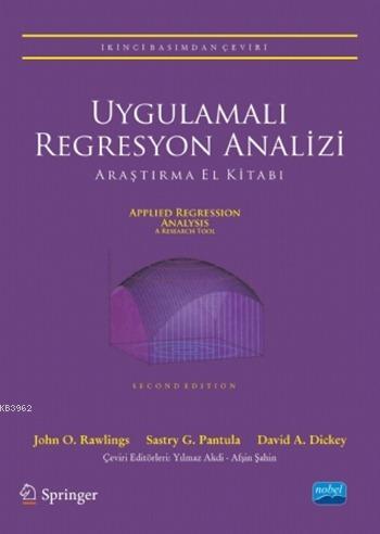 Uygulamalı Regresyon Analizi; Applied Regression Analysis | John O. Ra