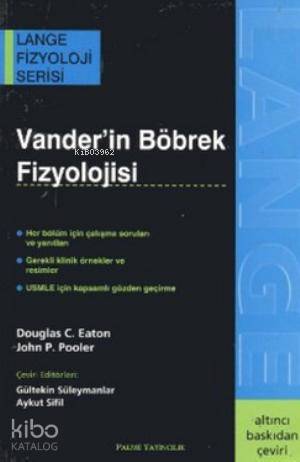 Vaderin Böbrek Fizyolojisi | D. C. Eaton | Palme Yayınevi