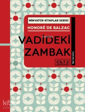 Vadideki Zambak - Cilt 2 | Honore De Balzac | Martı Yayınları