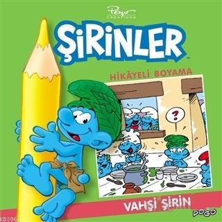 Vahşi Şirin Hikayeli Boyama - Şirinler | Kolektif | Pogo Çocuk