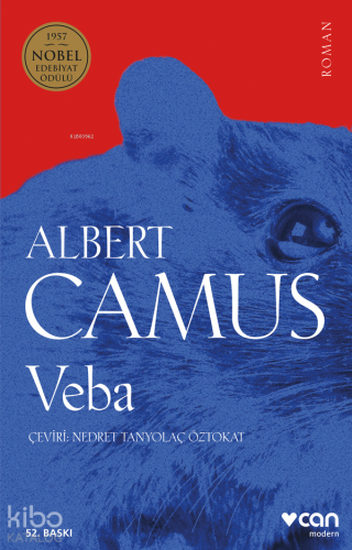 Veba;1957 Nobel Edebiyat Ödülü | Albert Camus | Can Yayınları