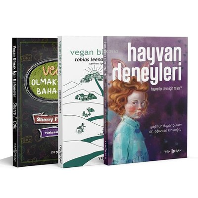 Vegan Bir Dünya Seti (3 Kitap) | Sherry F. Colb | Yeni İnsan Yayınevi