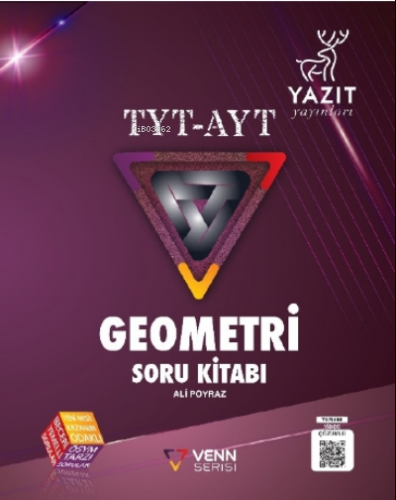 Venn TYT-AYT Geometri Soru Kitabı | Ali Poyraz | Yazıt Yayınları