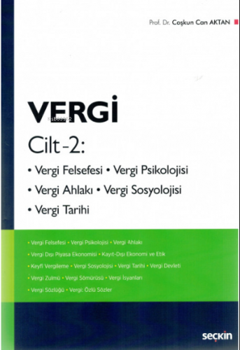 Vergi, Cilt – 2 | Coşkun Can Aktan | Seçkin Yayıncılık