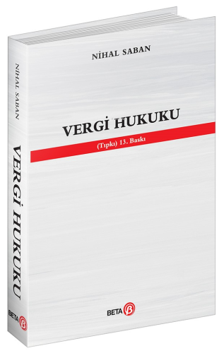 Vergi Hukuku | Nihal Saban | Beta Akademik