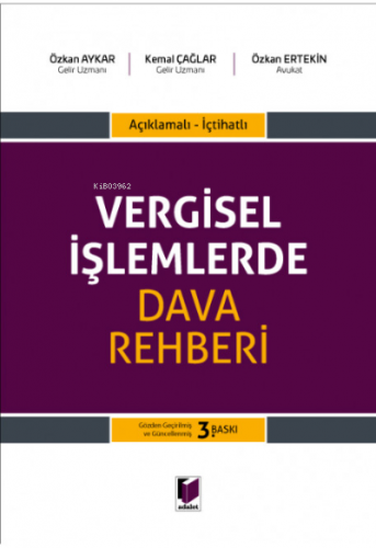 Vergisel İşlemlerde Dava Rehberi;Açıklamalı - İçtihatlı | Özkan Ayka