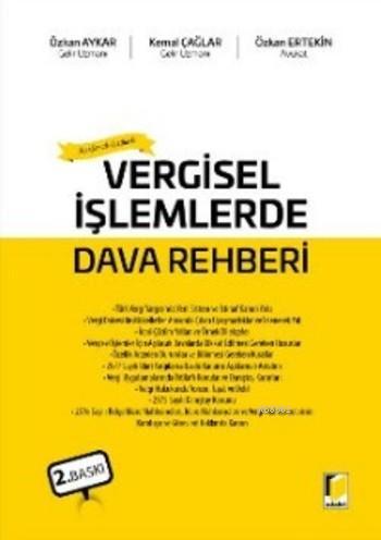 Vergisel İşlemlerde Dava Rehberi (Ciltli) | Özkan Aykar | Adalet Yayın