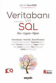 Veritabanı ve SQL;Oku – Uygula – Öğren | İhsan Özer | Seçkin Yayıncılı