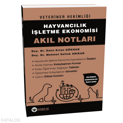 Veteriner Hekimliği Hayvancılık İşletme Ekonomisi Akıl Notları | Emin 