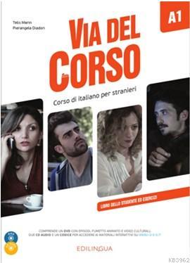 Via del Corso A1Libro dello studente ed esercizi +2CD audio +DVD | Pie