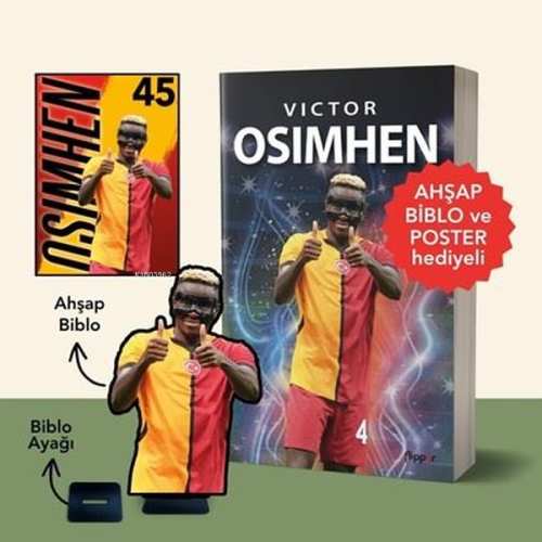 Victor Osimhen - Biblo ve Poster Hediyeli! | Kerem Tek | Flipper Yayın