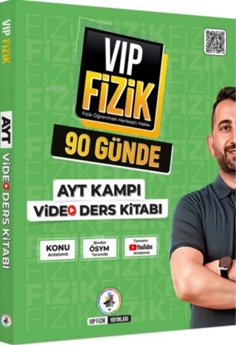 VİP Fizik 90 Günde AYT Kampı Video Ders Kitabı | Kemal Coşkun | Vip Fi