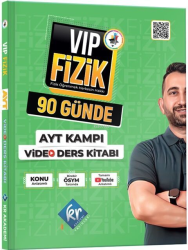 VİP Fizik 90 Günde AYT Kampı Video Ders Kitabı | Kemal Çoşkun | KR Aka