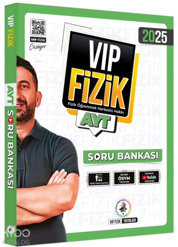 Vip Fizik Yayınları Vip Fizik AYT Fizik Soru Bankası | Kemal Coşkun | 