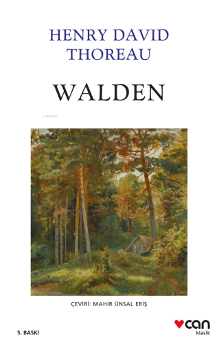 Walden | Henry David Thoreau | Can Yayınları