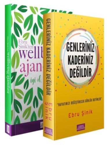 Wellbeing Seti - 1 Kitap 1 Ajanda | Ebru Şinik | Libros Yayınları