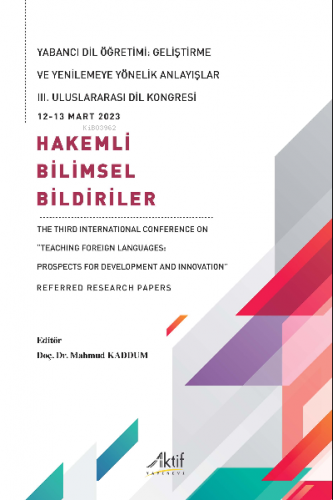 Yabancı Dil Öğretimi: Geliştirme ve Yenilemeye Yönelik Anlayışlar | Ko