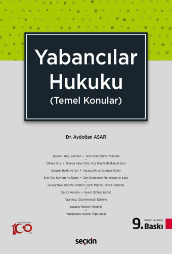 Yabancılar Hukuku | Aydoğan Asar | Seçkin Yayıncılık