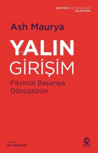 Yalın Girişim - Running Lean | Ash Maurya | Nova Kitap