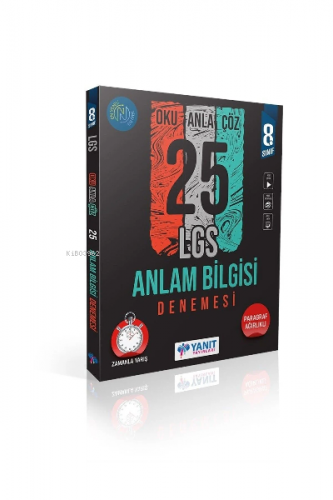 Yanıt 8. Sınıf Anlam Bilgisi 25 Deneme | Kolektif | Yanıt Yayınları (H