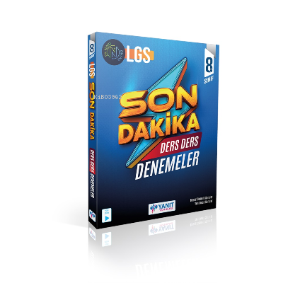 Yanıt  Lgs Son Dakika Ders Ders Denemeler | Kolektif | Yanıt Yayınları