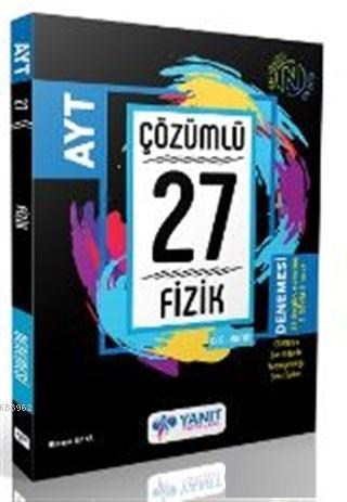 Yanıt Yayınları AYT Fizik Çözümlü 27 Deneme Yanıt | | Yanıt Yayınları 