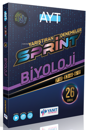 Yanıt YKS AYT Biyoloji Sprint 26 Deneme Video Çözümlü | Kolektif | Yan