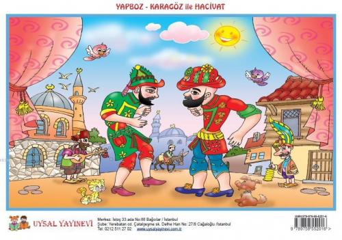 Yapboz 2 - Hacivat İle Karagöz | Kolektif | Uysal Yayınevi