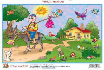 Yapboz 4 - Keloğlan | Kolektif | Uysal Yayınevi