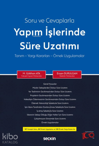 Yapım İşlerinde Süre Uzatımı | M. Gökhan Ata | Seçkin Yayıncılık