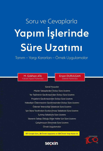 Yapım İşlerinde Süre Uzatımı | M. Gökhan Ata | Seçkin Yayıncılık